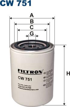 Filtron CW751 - Coolant Filter car-mod.net
