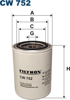Filtron CW752 - Coolant Filter car-mod.net