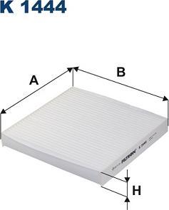 Filtron K 1444 - Filter, interior air car-mod.net