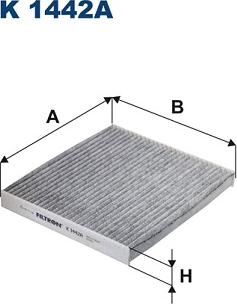 Filtron K 1442 - Filter, interior air car-mod.net
