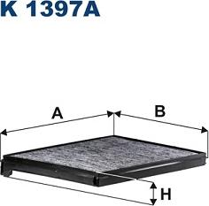Filtron K1397A - Filter, interior air car-mod.net