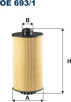 Filtron OE693/1 - Oil Filter car-mod.net