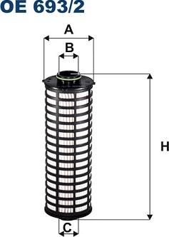 Filtron OE 693/2 - Oil Filter car-mod.net