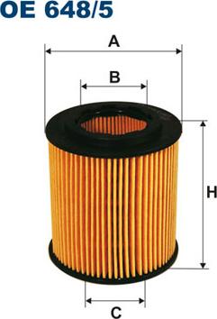 Filtron OE648/5 - Oil Filter car-mod.net