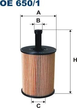 Filtron OE650/1 - Oil Filter car-mod.net