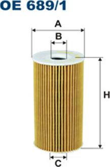 Filtron OE689/1 - Oil Filter car-mod.net