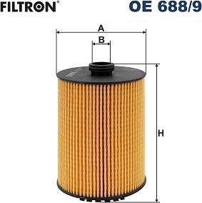 Filtron OE 688/9 - Oil Filter car-mod.net