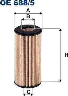 Filtron OE 688/5 - Oil Filter car-mod.net