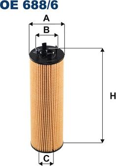 Filtron OE 688/6 - Oil Filter car-mod.net