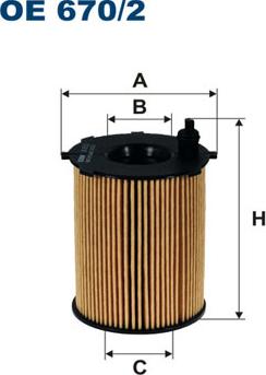Filtron OE670/2 - Oil Filter car-mod.net