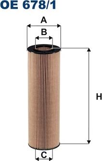 Filtron OE678/1 - Oil Filter car-mod.net
