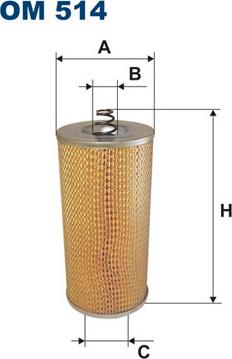 Filtron OM514 - Oil Filter car-mod.net