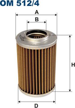 Filtron OM512/4 - Hydraulic Filter, automatic transmission car-mod.net
