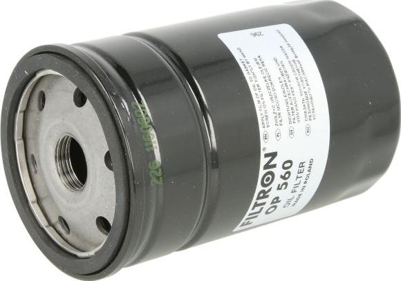 Filtron OP560 - Oil Filter car-mod.net