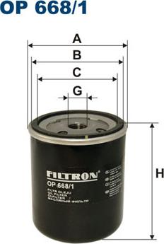 Filtron OP668/1 - Hydraulic Filter, automatic transmission car-mod.net