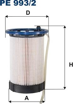 Filtron PE993/2 - Fuel filter car-mod.net