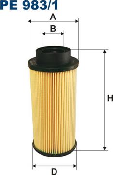 Filtron PE983/1 - Fuel filter car-mod.net