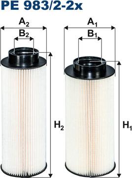FIL Filter MFE 1654 AMB - Fuel filter car-mod.net
