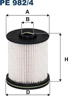 Filtron PE982/4 - Fuel filter car-mod.net