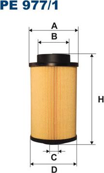 Filtron PE977/1 - Fuel filter car-mod.net