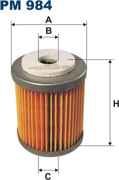 Filtron PM984 - Fuel filter car-mod.net