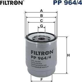 Filtron PP 964/4 - Fuel filter car-mod.net