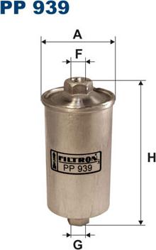 Filtron PP939 - Fuel filter car-mod.net