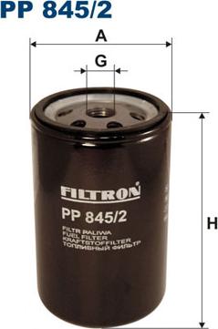 Filtron PP845/2 - Fuel filter car-mod.net