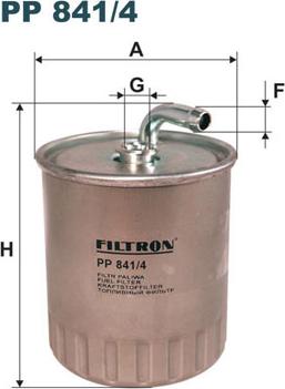 Filtron PP841/4 - Fuel filter car-mod.net