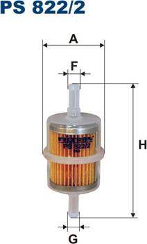Filtron PS822/2 - Fuel filter car-mod.net