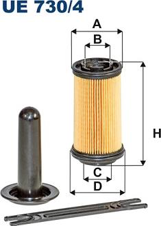Filtron UE730/4 - Urea Filter car-mod.net