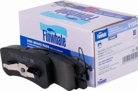 Finwhale V1054 - Brake Shoe, Drum brakes car-mod.net