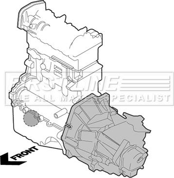 First Line FEM4466 - Holder, engine mounting car-mod.net