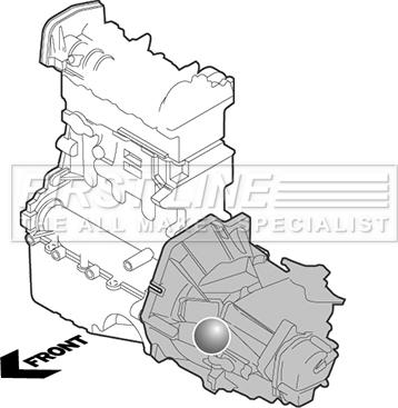 First Line FEM3272 - Holder, engine mounting car-mod.net