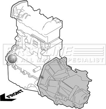 First Line FEM4301 - Holder, engine mounting car-mod.net