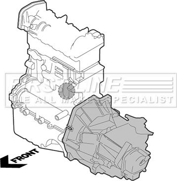 First Line FEM3213 - Holder, engine mounting car-mod.net