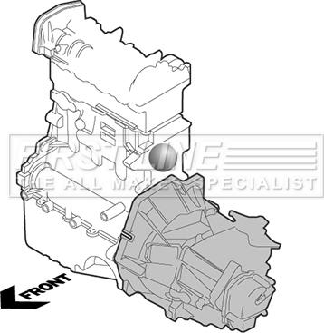 First Line FEM3356 - Holder, engine mounting car-mod.net