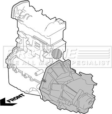 First Line FEM3105 - Holder, engine mounting car-mod.net