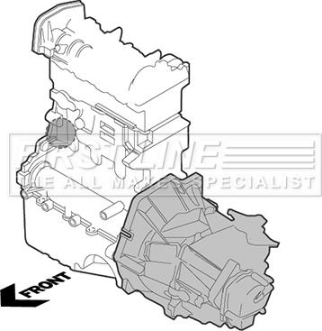 First Line FEM4131 - Holder, engine mounting car-mod.net