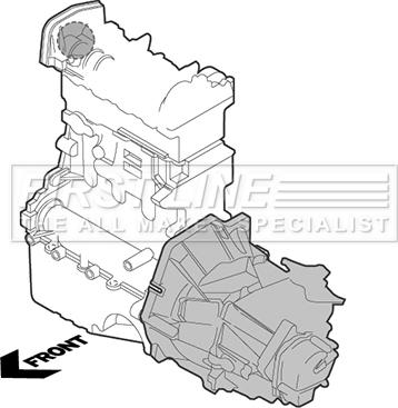 First Line FEM4393 - Holder, engine mounting car-mod.net