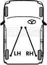 First Line FKB2094 - Cable, parking brake car-mod.net