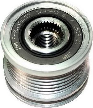Fispa 455095 - Pulley, alternator, freewheel clutch car-mod.net