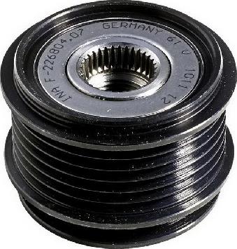 Fispa 455010 - Pulley, alternator, freewheel clutch car-mod.net