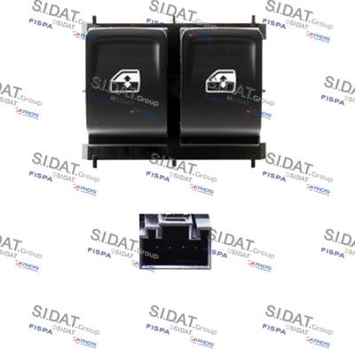 Fispa 5.145571A2 - Switch, window regulator car-mod.net