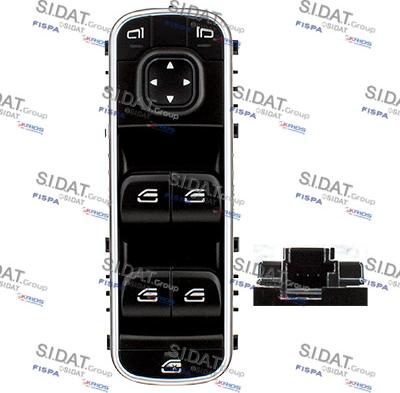 Fispa 5.145864A2 - Switch, window regulator car-mod.net