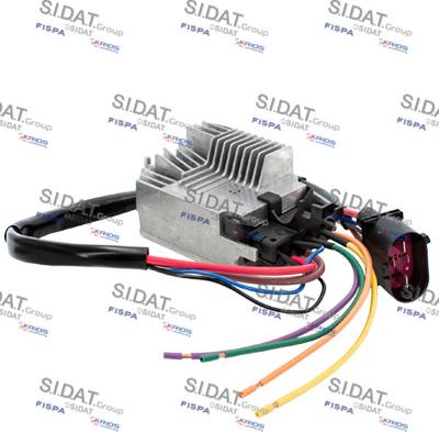 Fispa 10.6126 - Regulator, passenger compartment fan car-mod.net