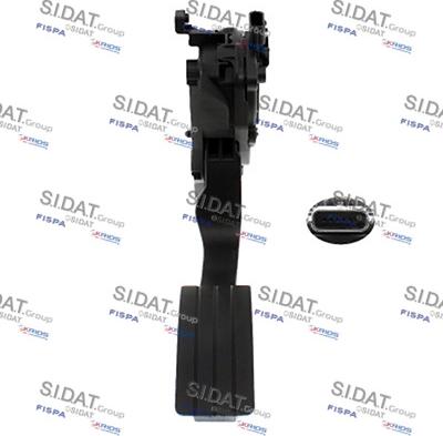Fispa 84.2314 - Accelerator Pedal Kit car-mod.net