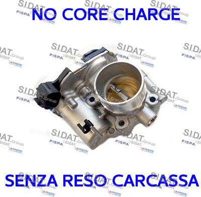 Fispa 88.266R - Throttle body car-mod.net