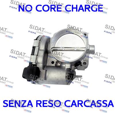 Fispa 88.216R - Throttle body car-mod.net