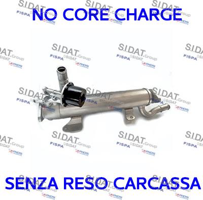 Fispa 83.1107R - Cooler, exhaust gas recirculation car-mod.net